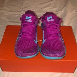 Like New Nike Free 4.0 Flyknit Sneaker Sz 7.5